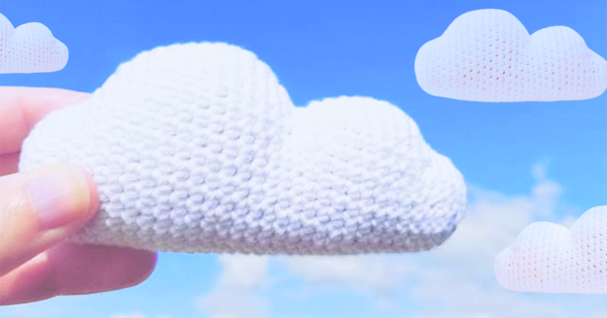 Amigurumi Cloud Free Crochet Pattern For Beginners