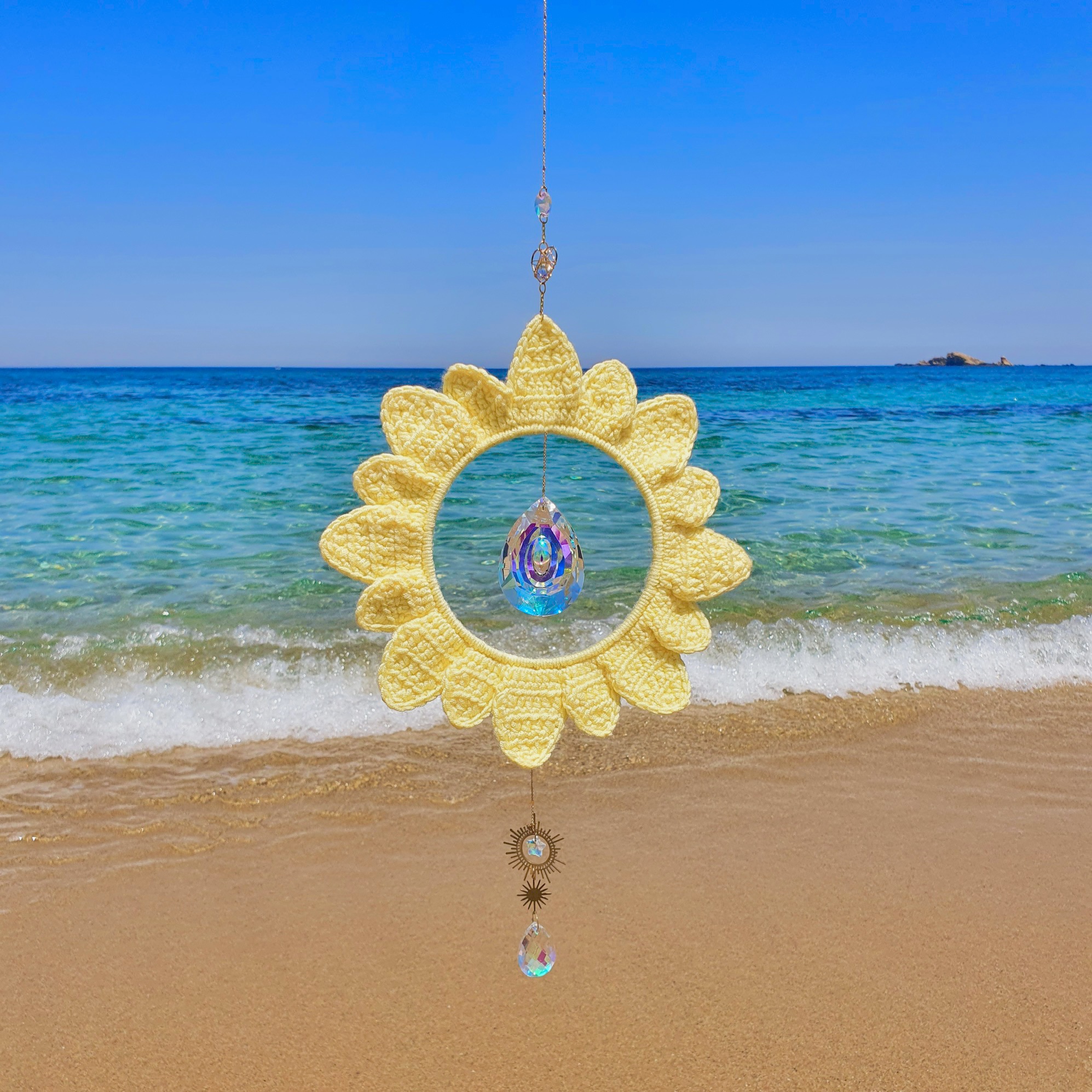 This Is How To Crochet A Suncatcher