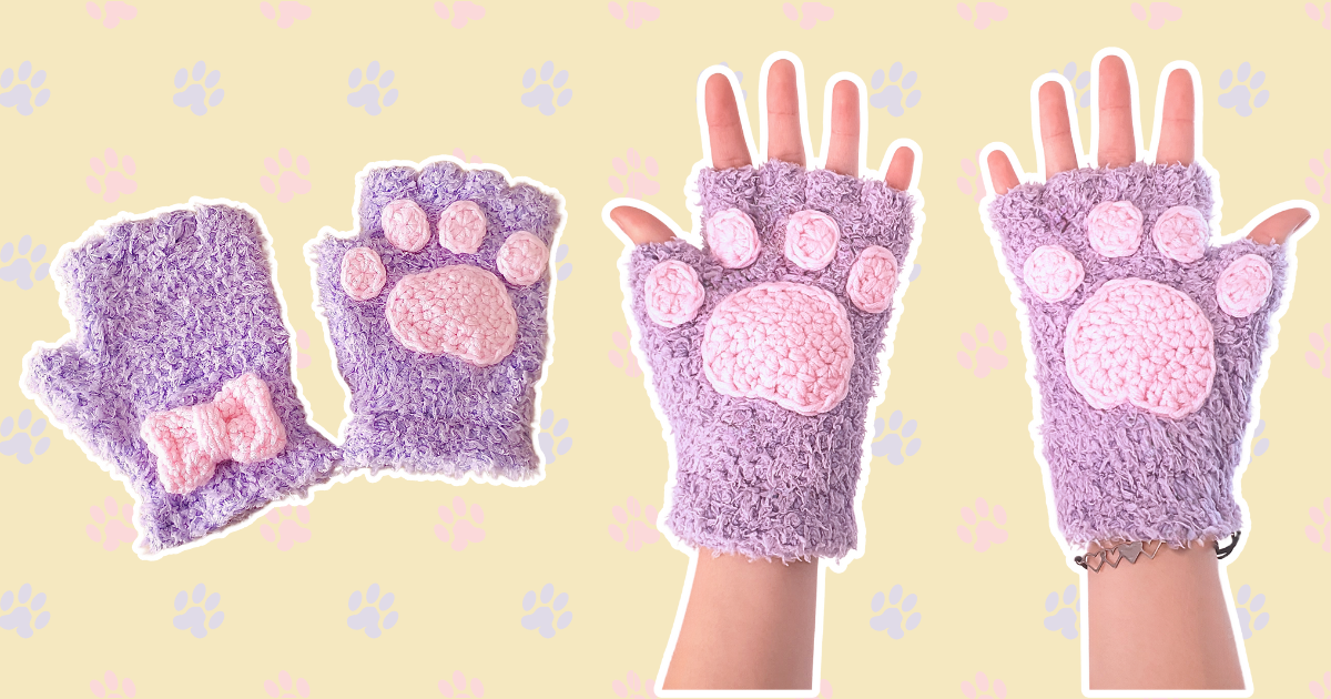 Paw Gloves Crochet Pattern You’ll Fall in Love With