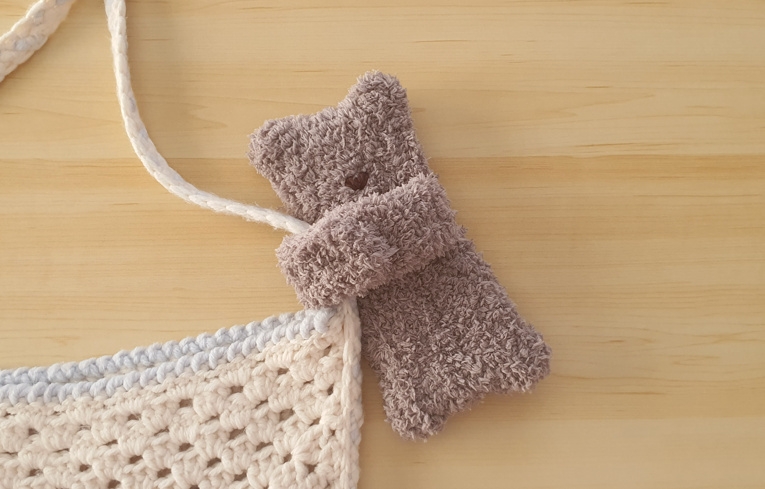 Your New Everyday Sidekick: The Crochet Bear Pencil Case