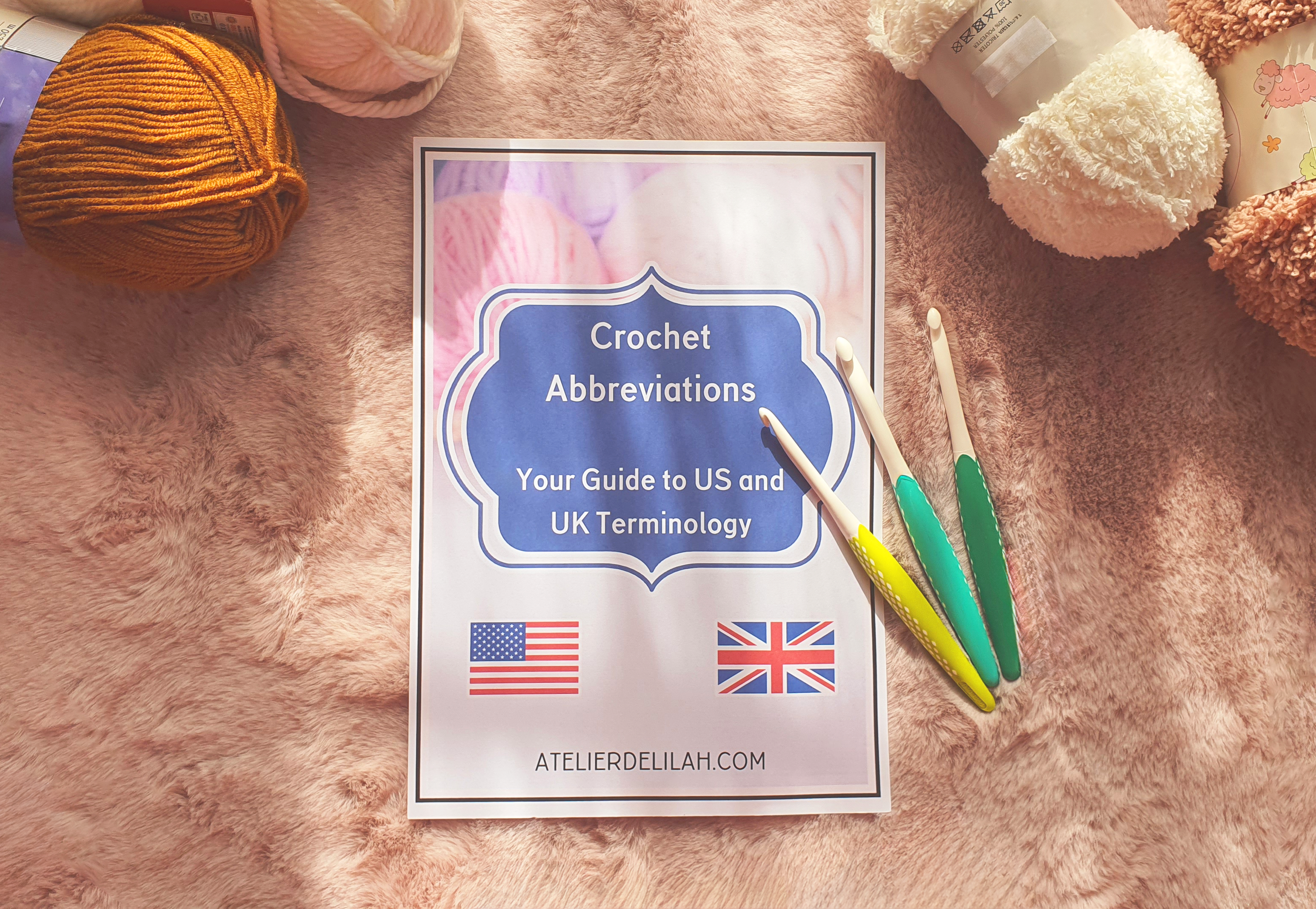 Crochet Terminology: Your Guide to US and UK Terms